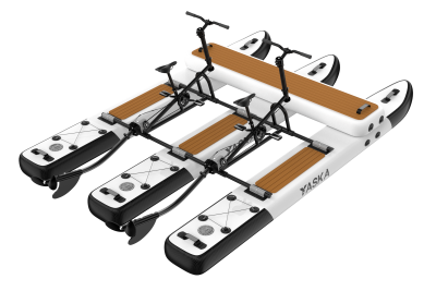 OEM double water pedal boat
        